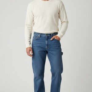 Wrangler Relaxed Fit Blue Jeans